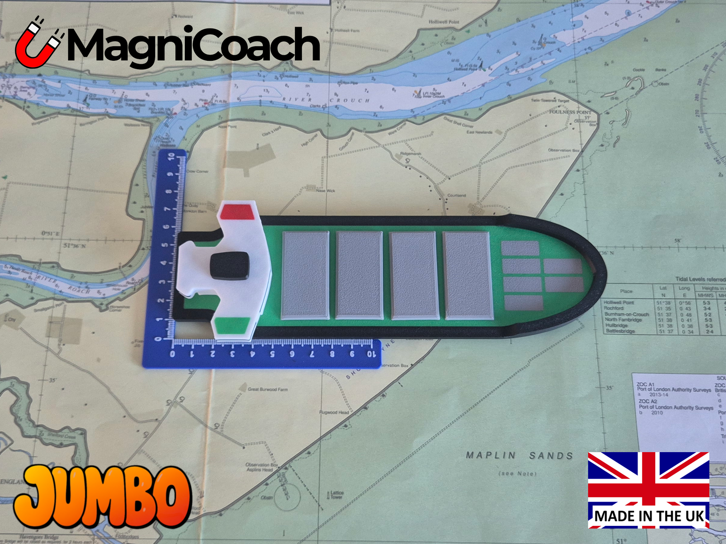 Jumbo Cargo Vessel Navigation Aid