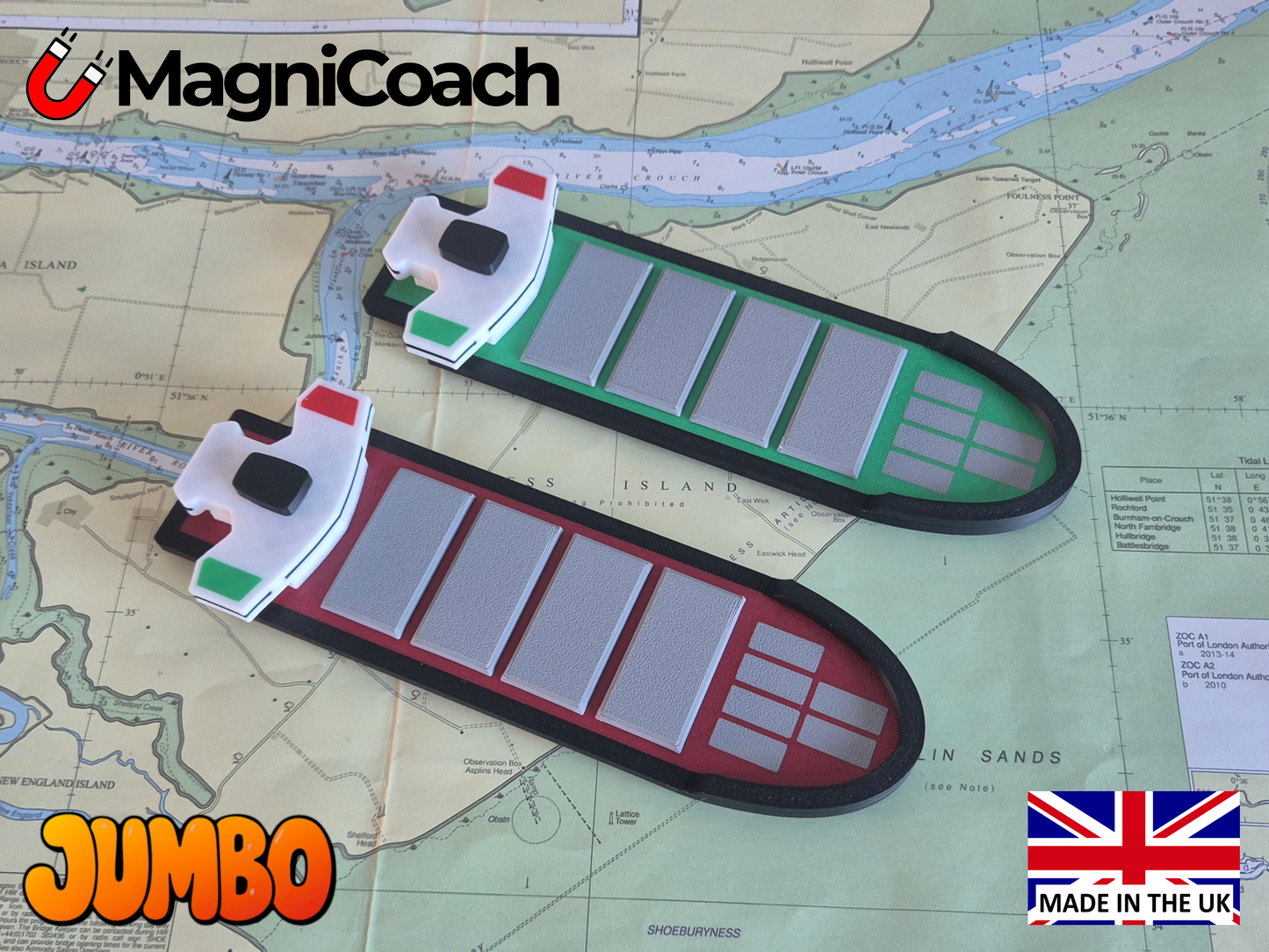 Jumbo Cargo Vessel Navigation Aid