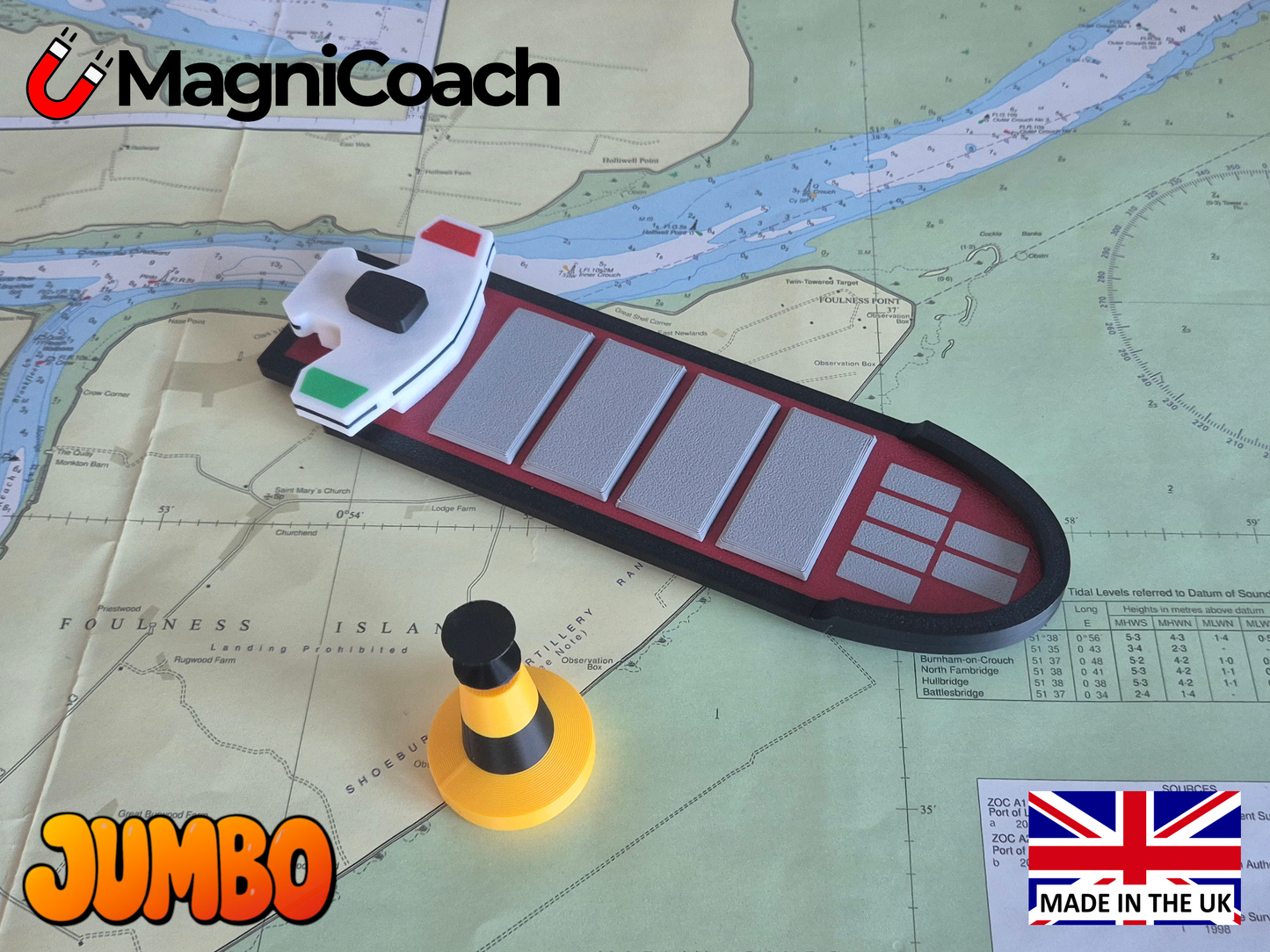 Jumbo Cargo Vessel Navigation Aid