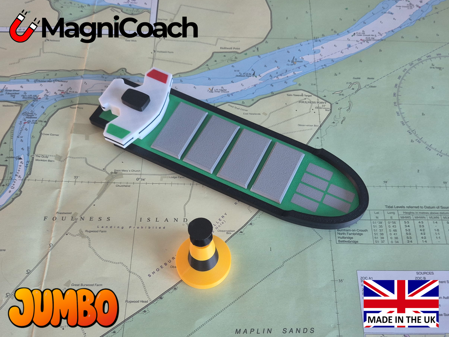 Jumbo Cargo Vessel Navigation Aid