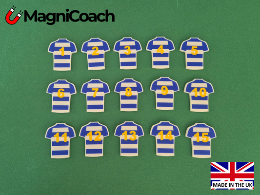 Rugby Tactic Markers (Horizontal Stripes)