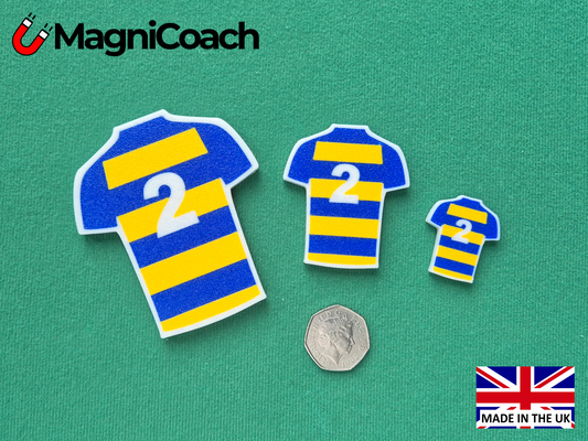 Rugby Tactic Markers (Horizontal Stripes)