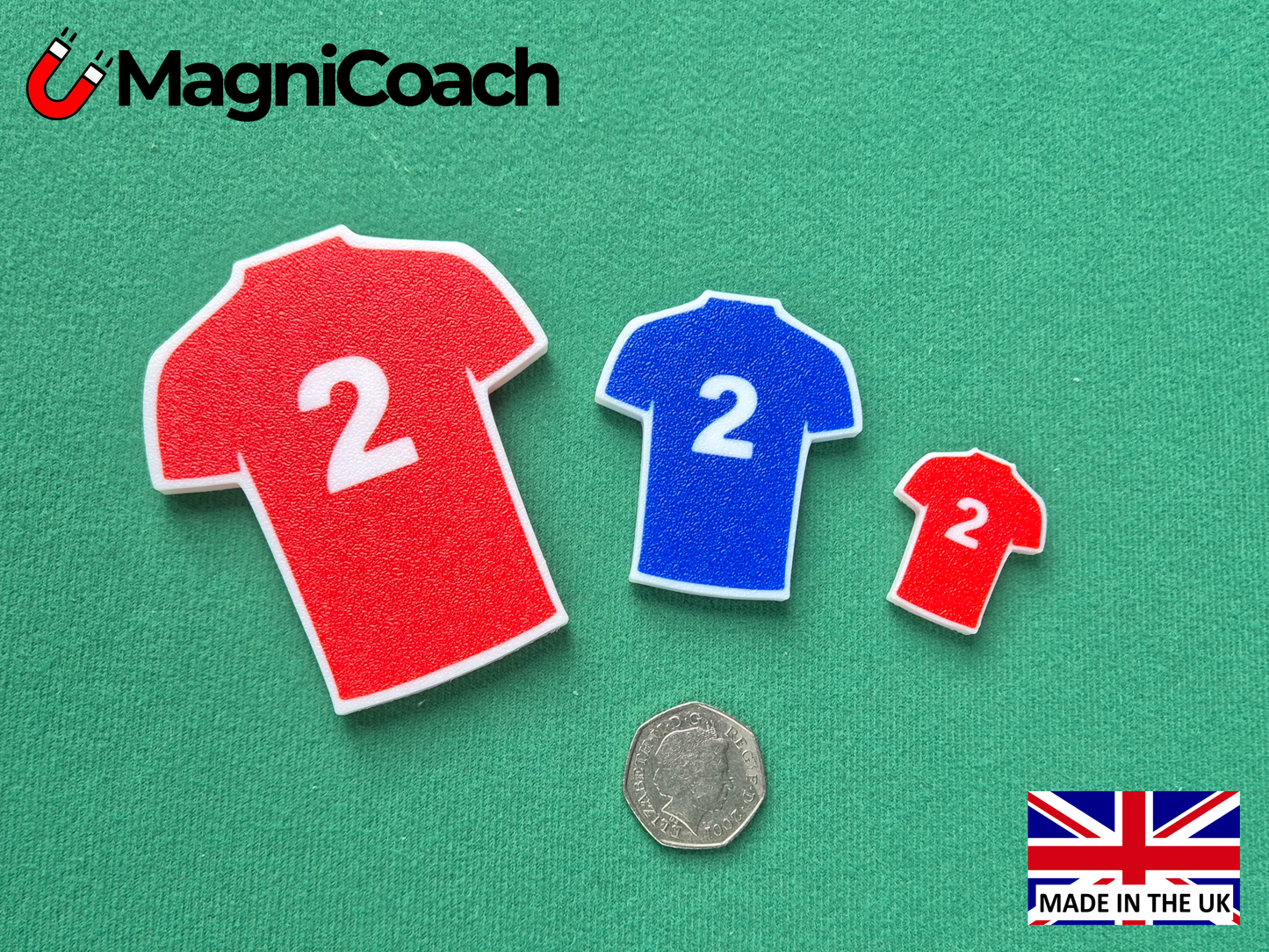 Rugby Tactic Markers (Plain)