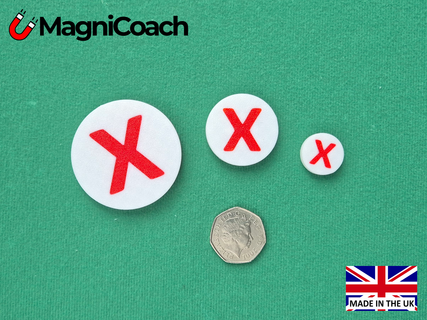 Football Tactic Markers (X - Opposition)