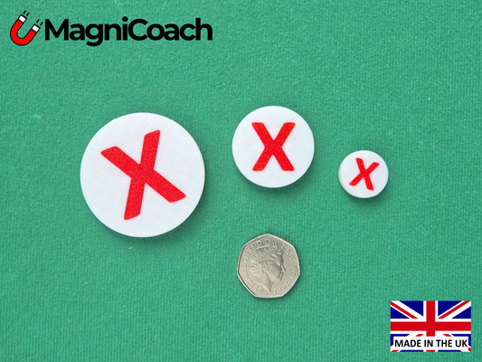 Rugby Tactic Markers (X/O - Opposition)