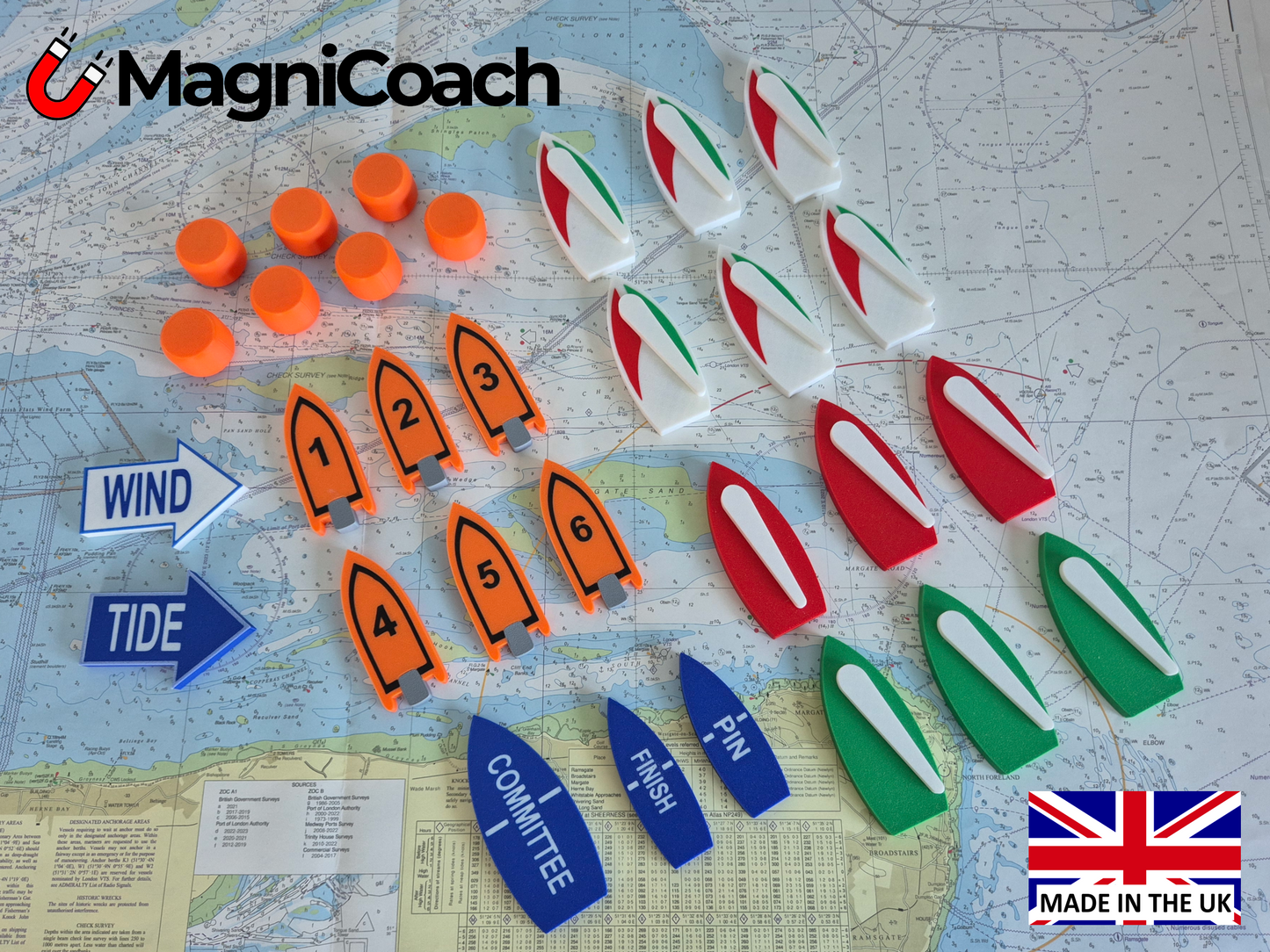 Class Room Sailing / Dinghy Marker Set