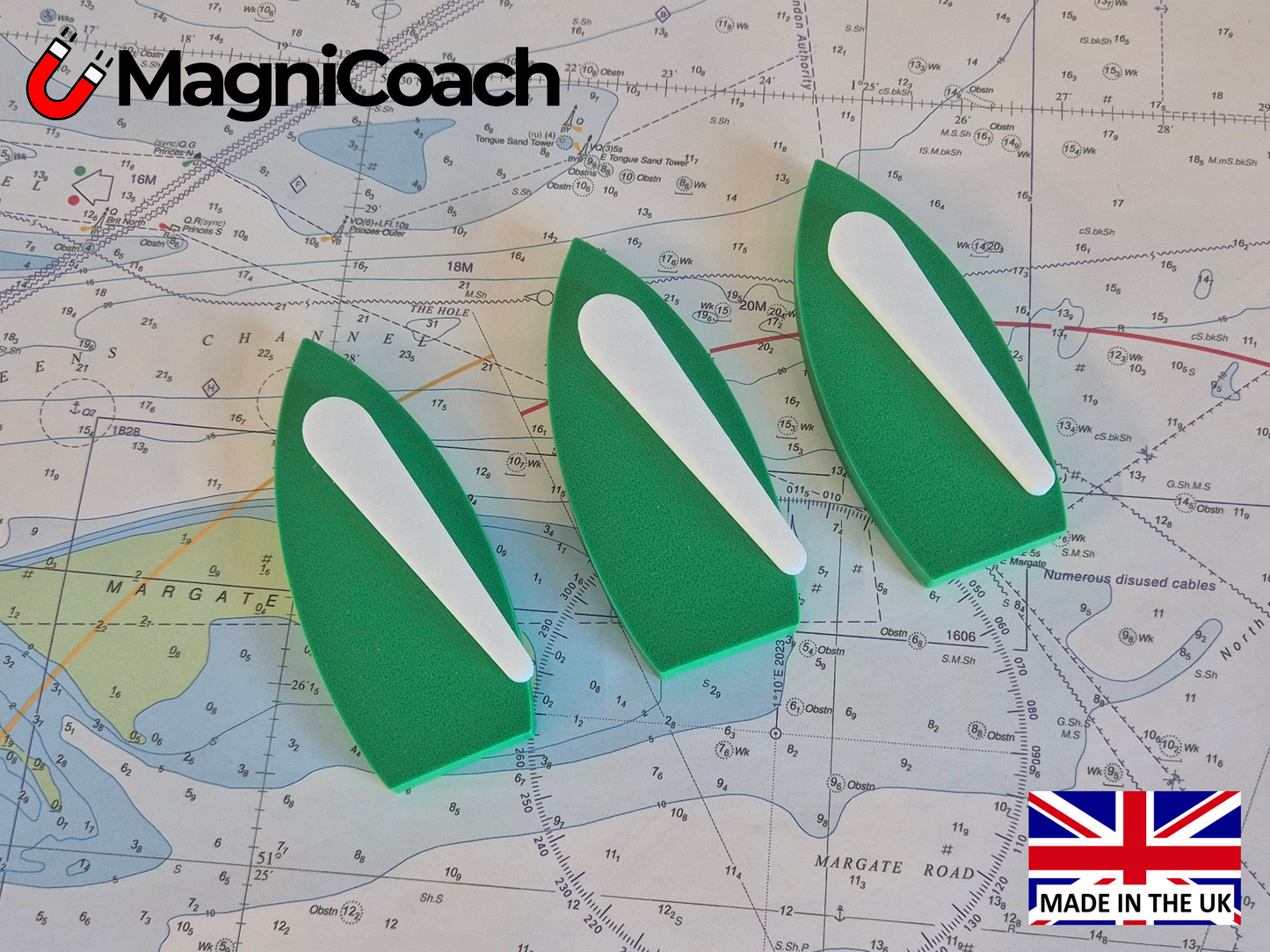 Large Green Boats