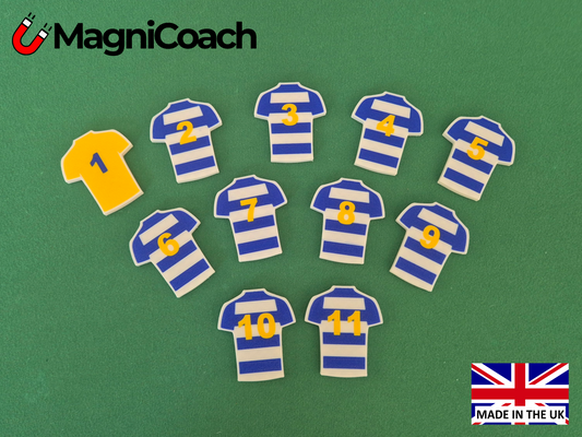 Football Tactic Markers (Horizontal Stripes)