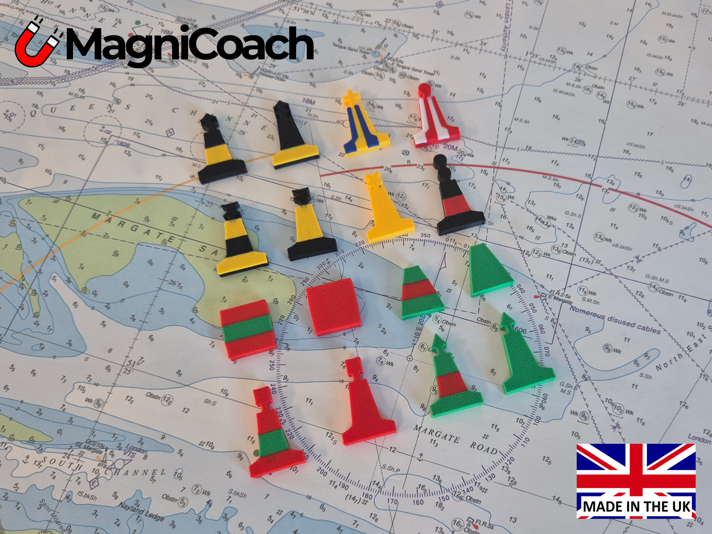 IALA Marks - Flat (Set of 16 Marks)