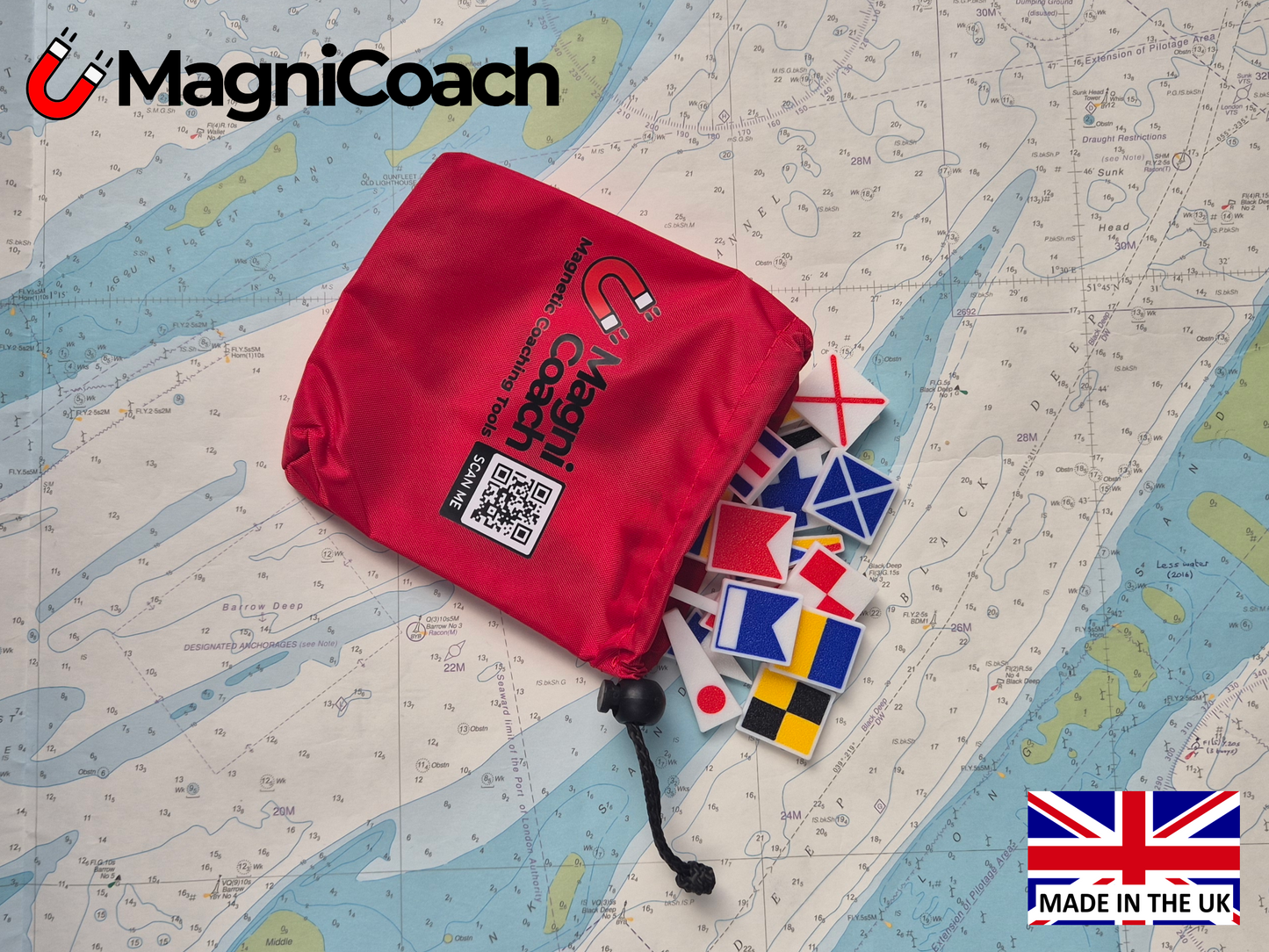 Nautical Signal Flags (Set of 40 Markers)