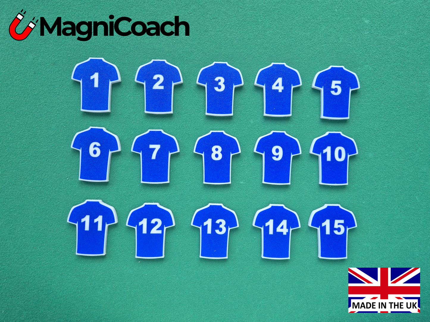 Rugby Tactic Markers (Plain)