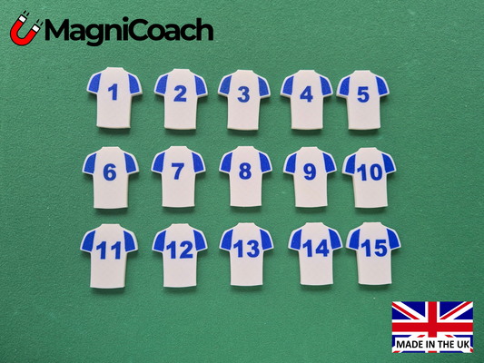 Rugby Tactic Markers (Coloured Shoulders)